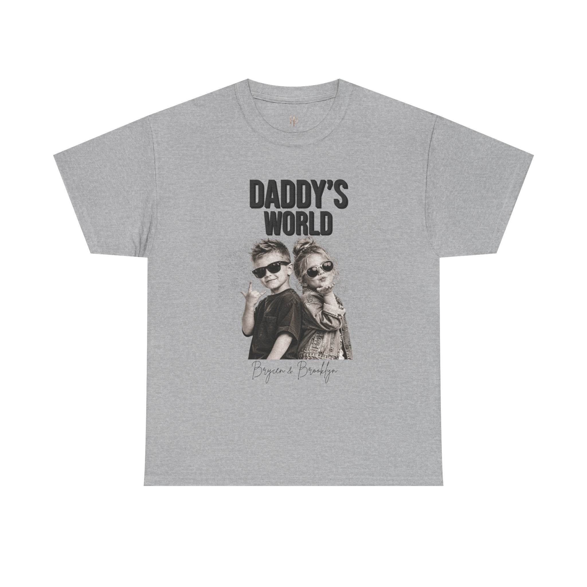 Daddy’s World Personalized Photo Shirt