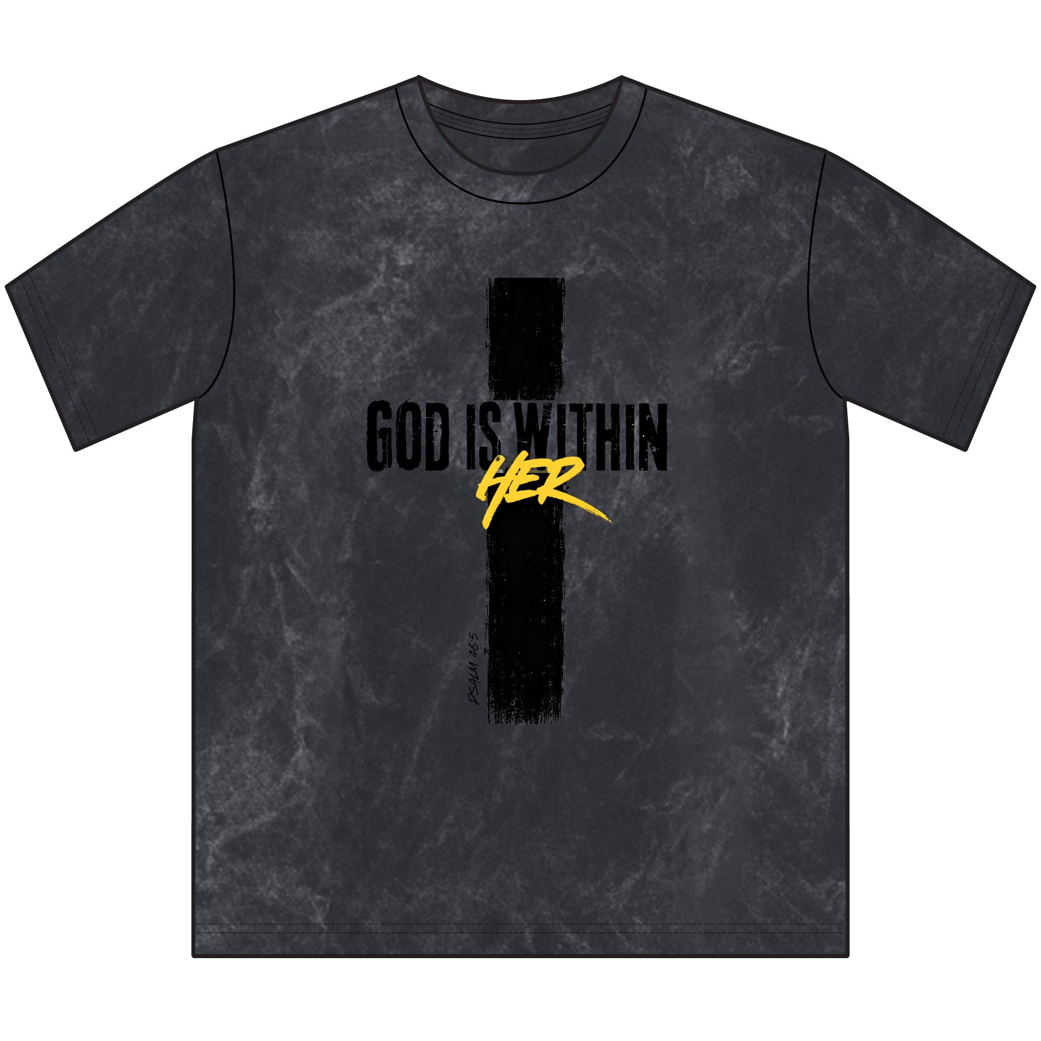 God is Within Her Vintage Christian T-Shirt