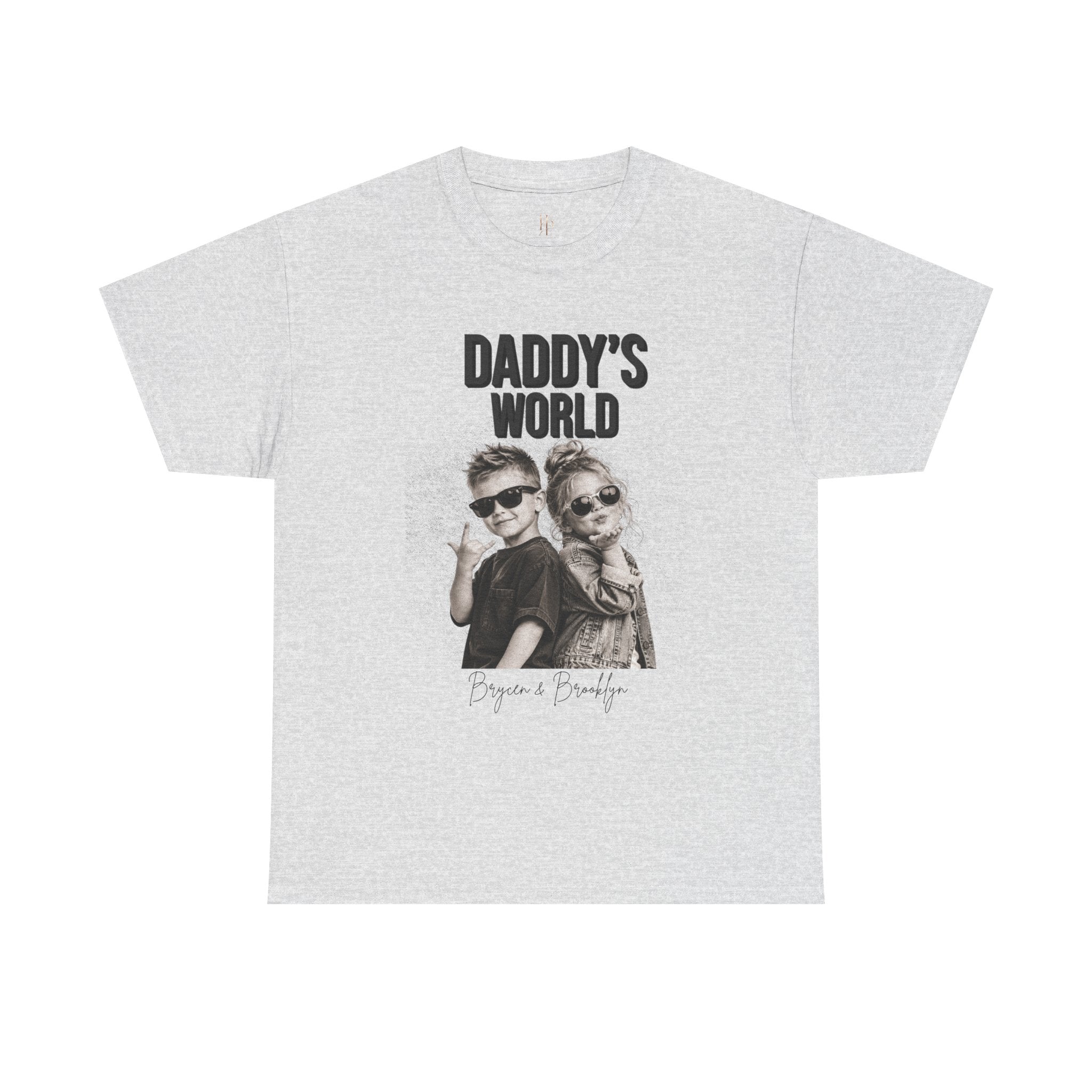 Daddy’s World Personalized Photo Shirt