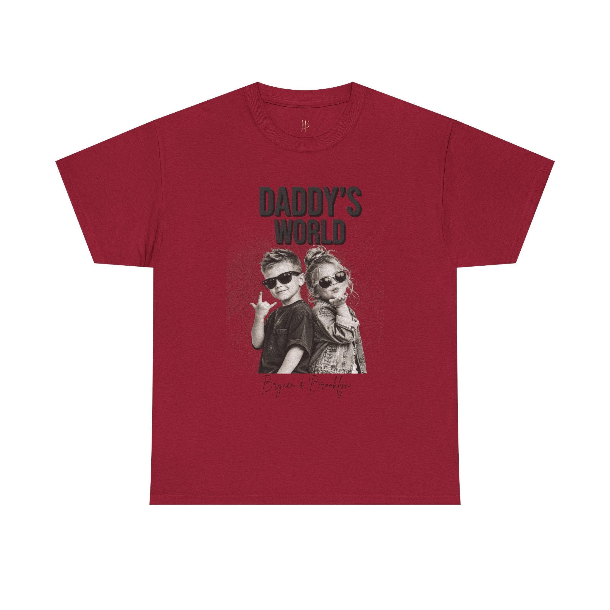 Daddy’s World Personalized Photo Shirt