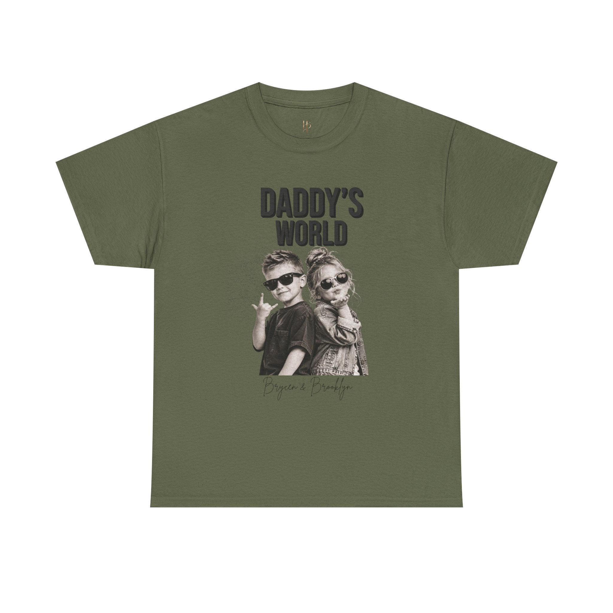 Daddy’s World Personalized Photo Shirt