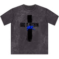 God is Within Her Vintage Crewneck Tee – Electric Blue