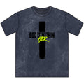 God Is Within Her Neon Green Vintage Christian T-Shirt