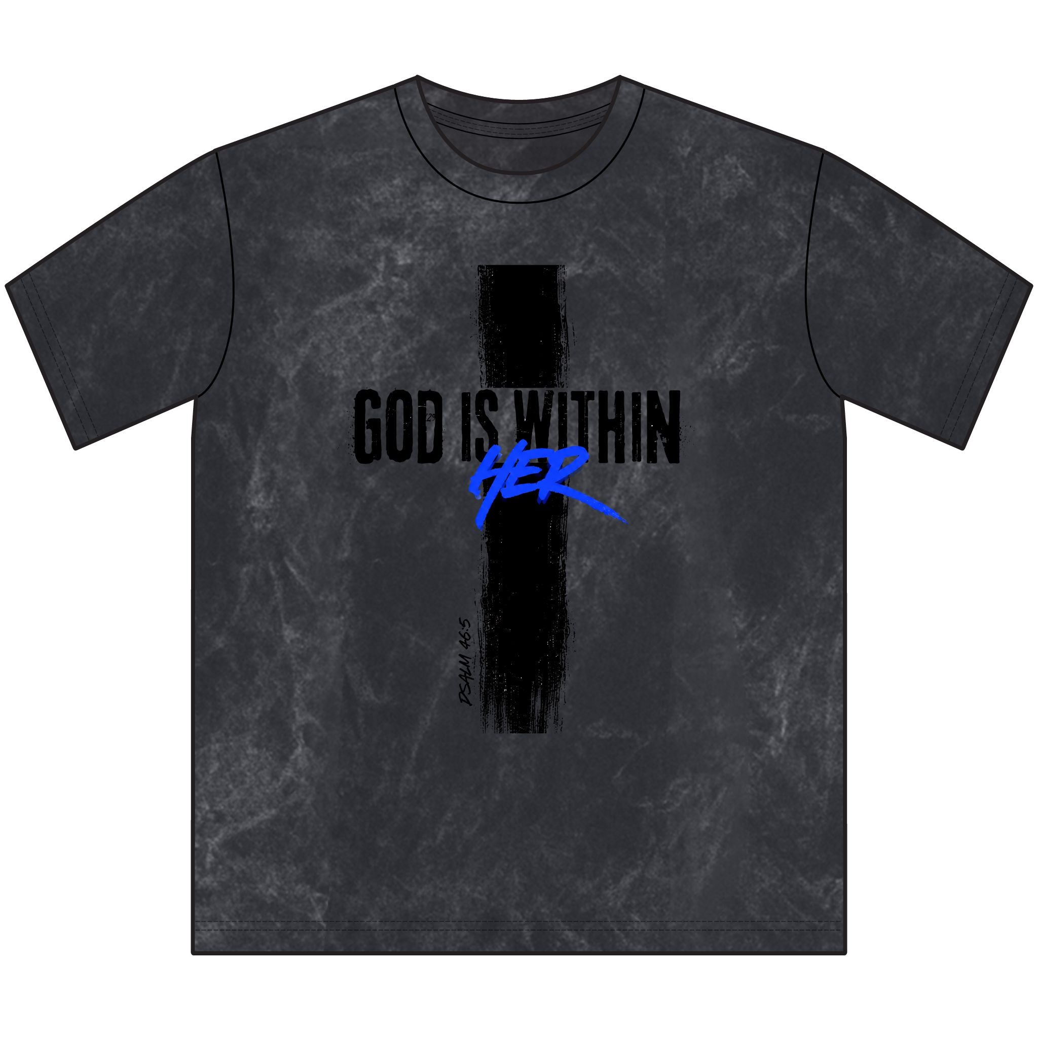 God is Within Her Vintage Crewneck Tee
