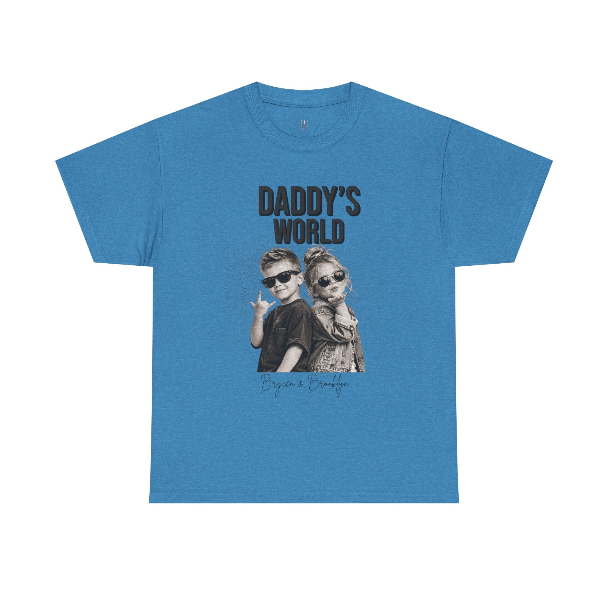 Daddy’s World Personalized Photo Shirt