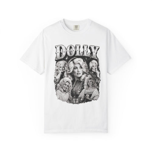 Dolly Portrait Vintage Bootleg Garment-Dyed T-Shirt