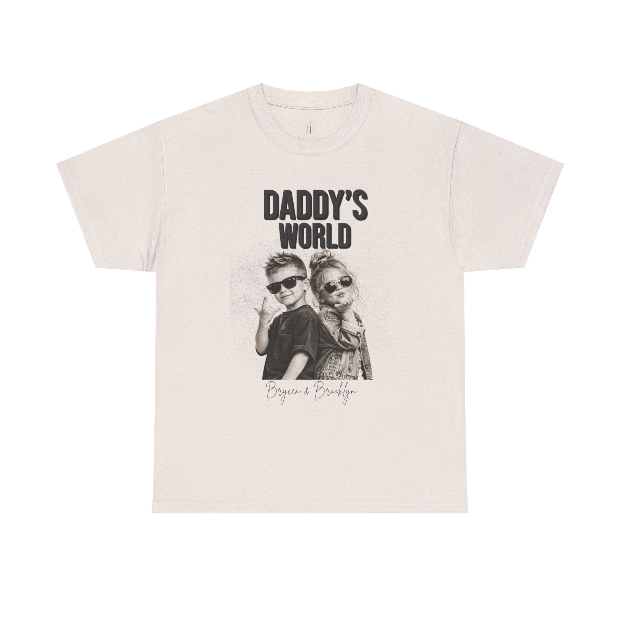 Daddy’s World Personalized Photo Shirt